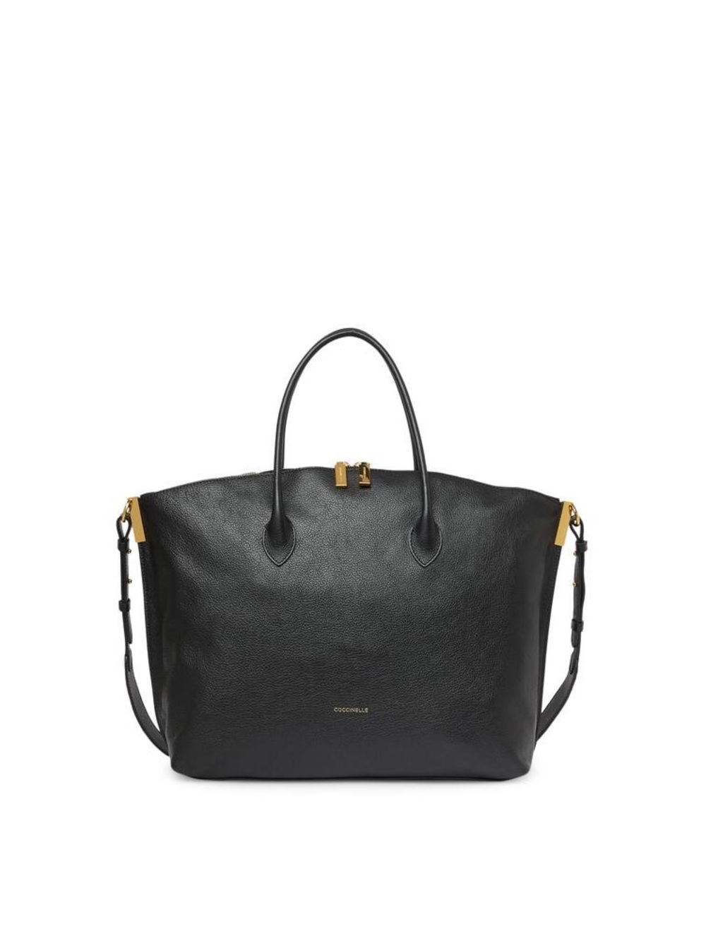 COCCINELLE Estelle Handbag Purse Bag in a black leather